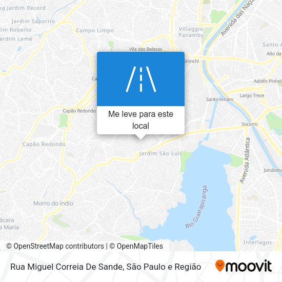 Rua Miguel Correia De Sande mapa