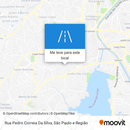 Rua Pedro Correia Da Silva mapa