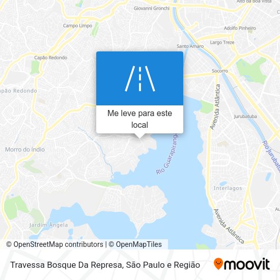 Travessa Bosque Da Represa mapa