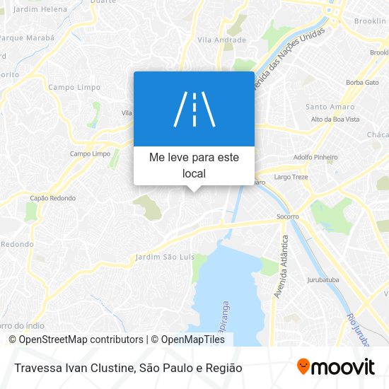 Travessa Ivan Clustine mapa