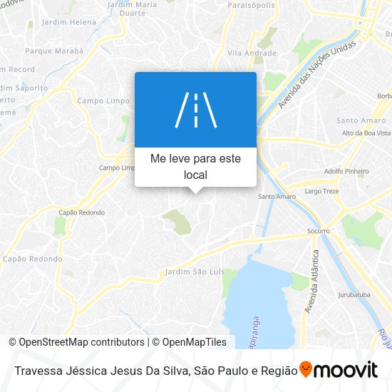 Travessa Jéssica Jesus Da Silva mapa