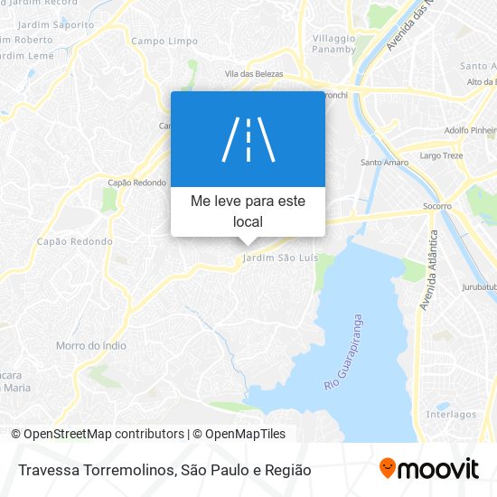 Travessa Torremolinos mapa