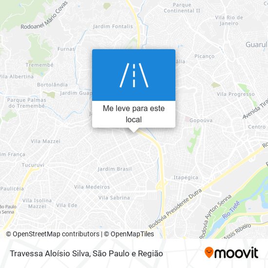 Travessa Aloísio Silva mapa