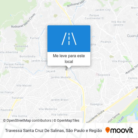 Travessa Santa Cruz De Salinas mapa