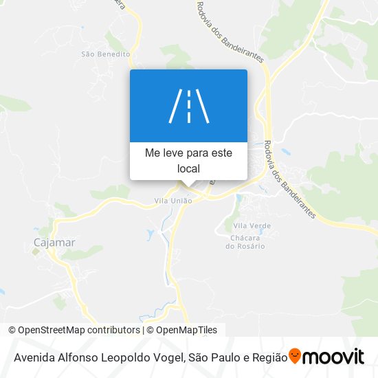 Avenida Alfonso Leopoldo Vogel mapa