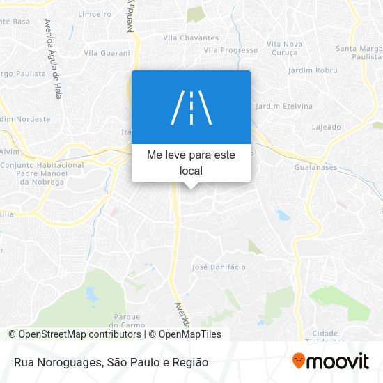 Rua Noroguages mapa