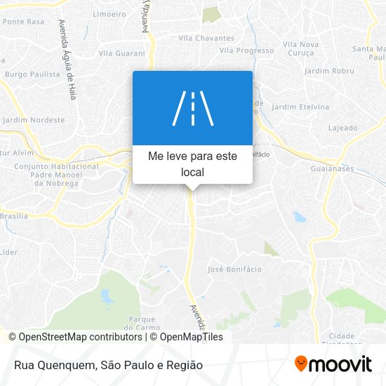 Rua Quenquem mapa