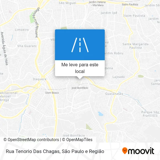 Rua Tenorio Das Chagas mapa