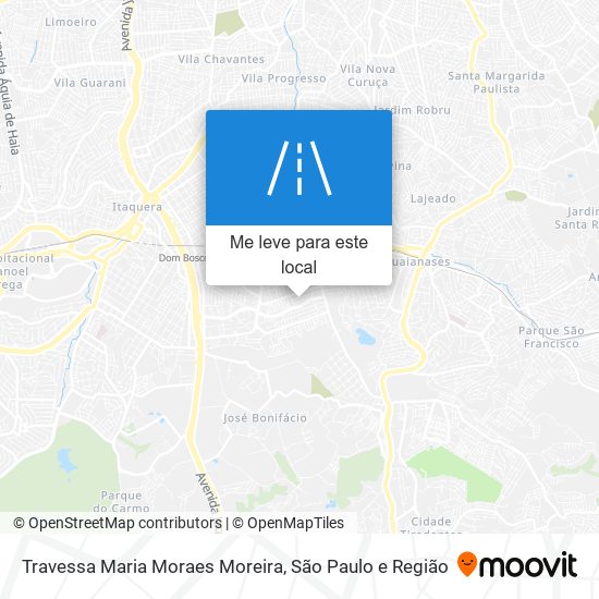 Travessa Maria Moraes Moreira mapa