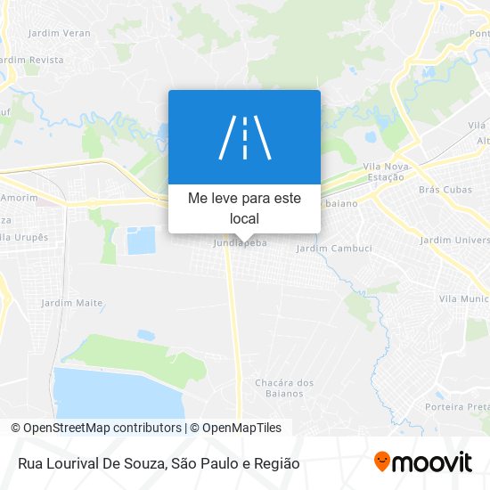 Rua Lourival De Souza mapa