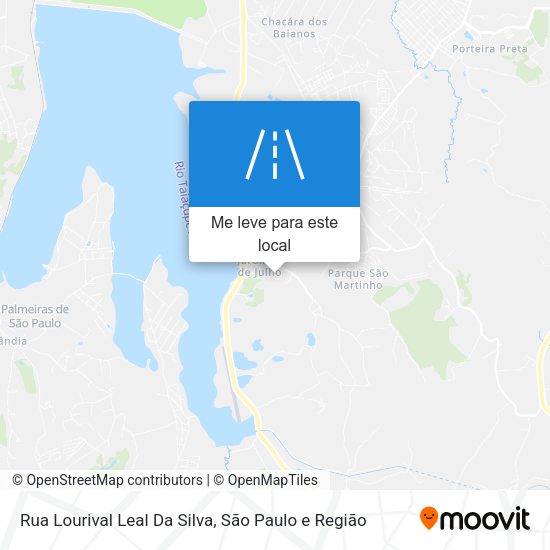 Rua Lourival Leal Da Silva mapa
