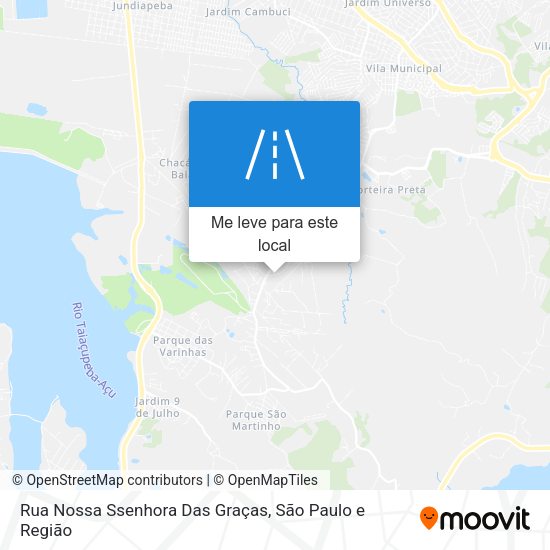 Rua Nossa Ssenhora Das Graças mapa