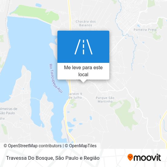 Travessa Do Bosque mapa