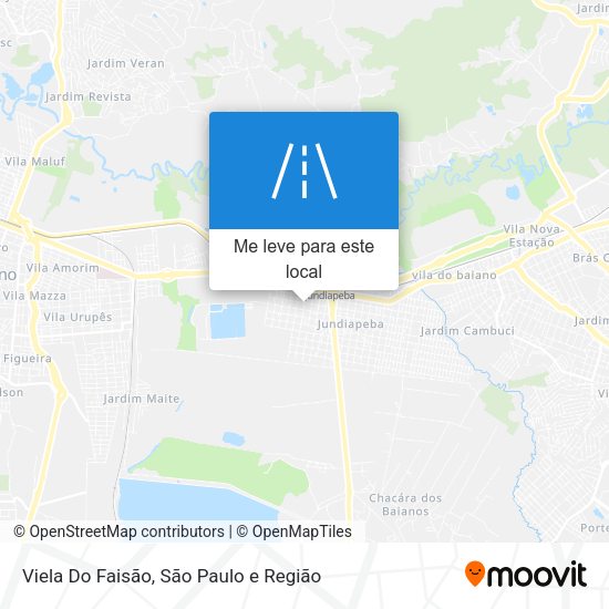 Viela Do Faisão mapa