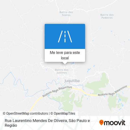 Rua Laurentino Mendes De Oliveira mapa