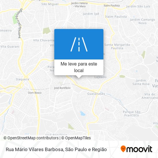 Rua Mário Vilares Barbosa mapa