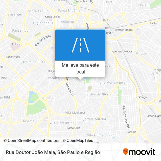 Rua Doutor João Maia mapa