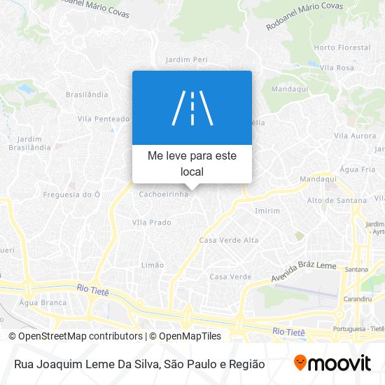 Rua Joaquim Leme Da Silva mapa