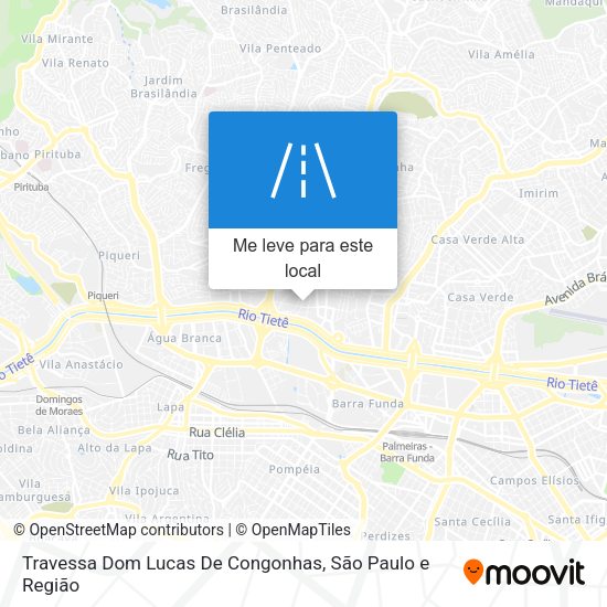 Travessa Dom Lucas De Congonhas mapa