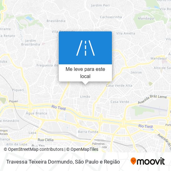 Travessa Teixeira Dormundo mapa