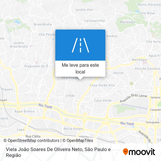 Viela João Soares De Oliveira Neto mapa