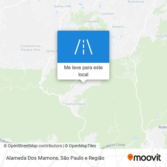 Alameda Dos Mamons mapa