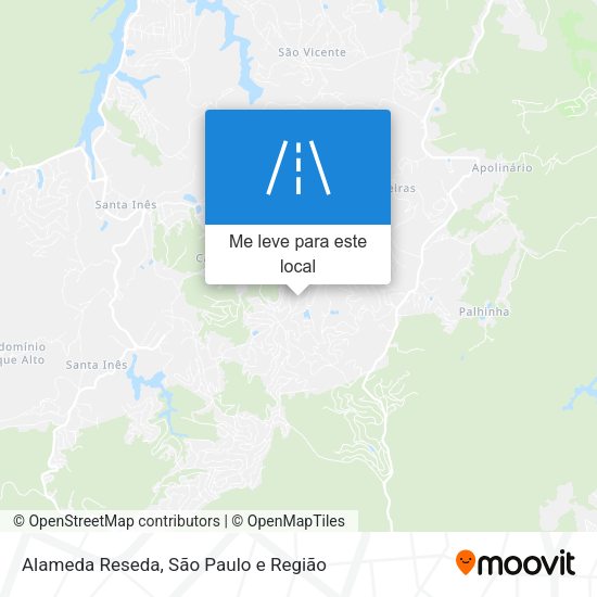 Alameda Reseda mapa