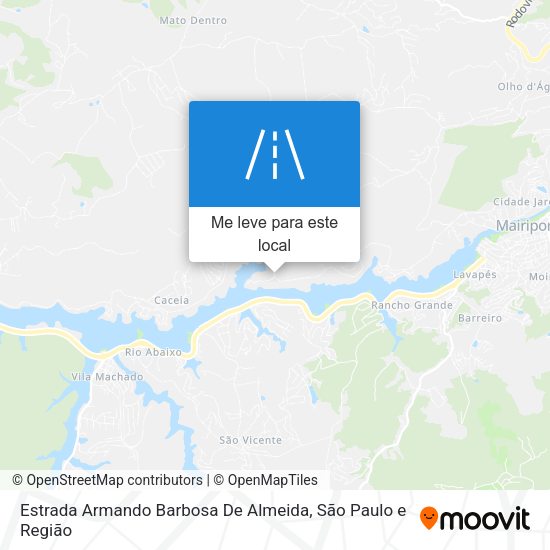Estrada Armando Barbosa De Almeida mapa