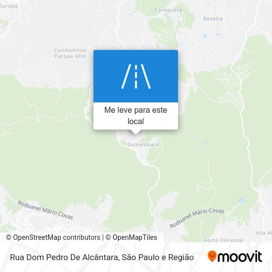 Rua Dom Pedro De Alcântara mapa