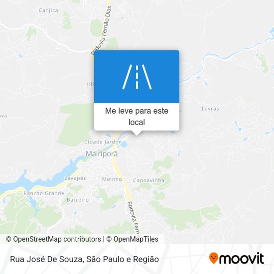 Rua José De Souza mapa