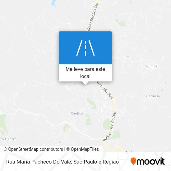 Rua Maria Pacheco Do Vale mapa