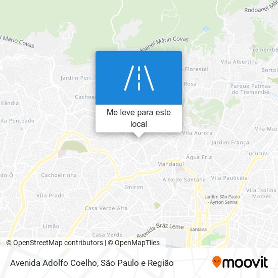 Avenida Adolfo Coelho mapa