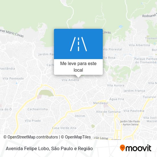 Avenida Felipe Lobo mapa