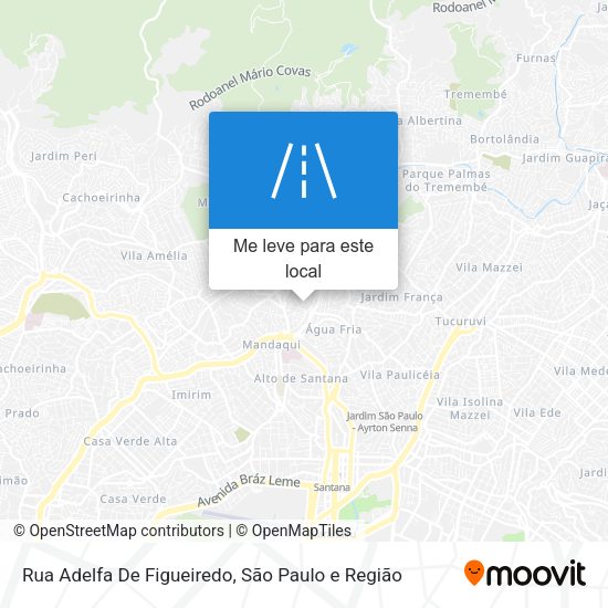 Rua Adelfa De Figueiredo mapa