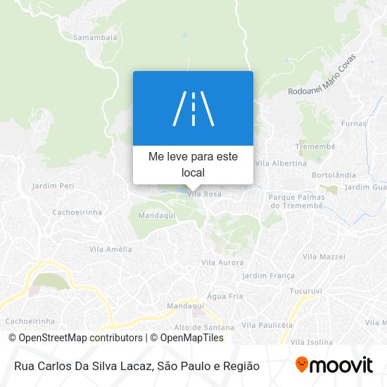 Rua Carlos Da Silva Lacaz mapa
