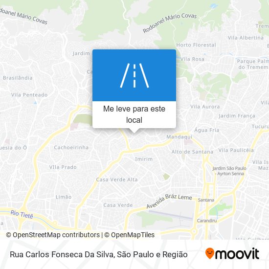 Rua Carlos Fonseca Da Silva mapa