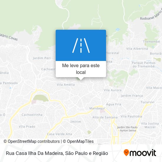 Rua Casa Ilha Da Madeira mapa