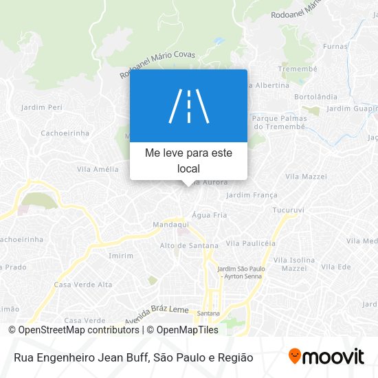 Rua Engenheiro Jean Buff mapa