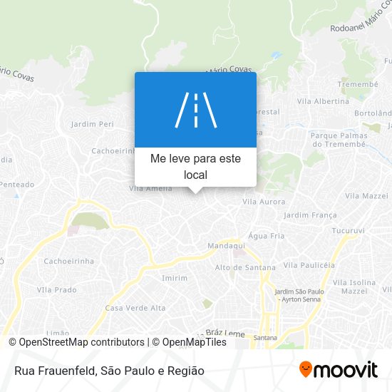 Rua Frauenfeld mapa