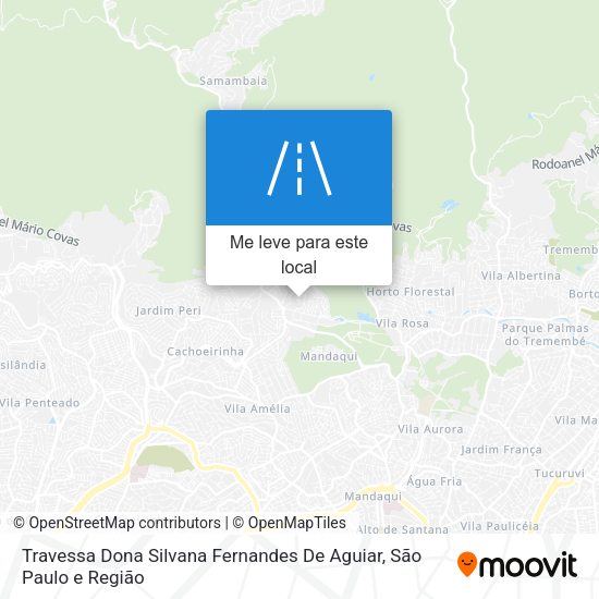 Travessa Dona Silvana Fernandes De Aguiar mapa