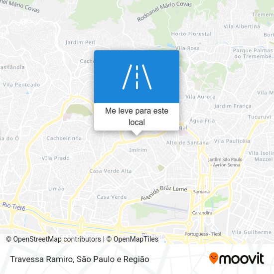 Travessa Ramiro mapa