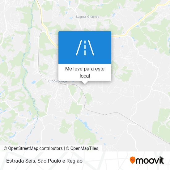 Estrada Seis mapa