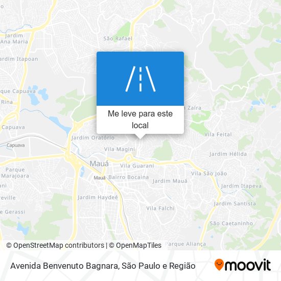 Avenida Benvenuto Bagnara mapa