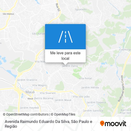 Avenida Raimundo Eduardo Da Silva mapa