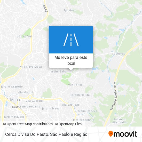 Cerca Divisa Do Pasto mapa