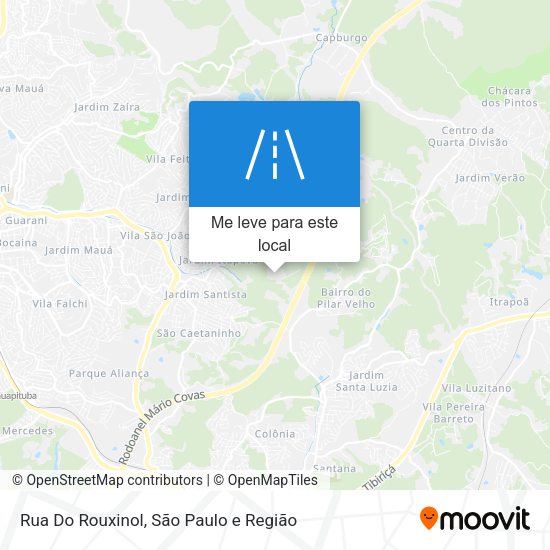 Rua Do Rouxinol mapa