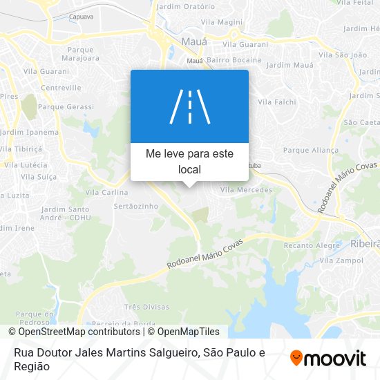 Rua Doutor Jales Martins Salgueiro mapa