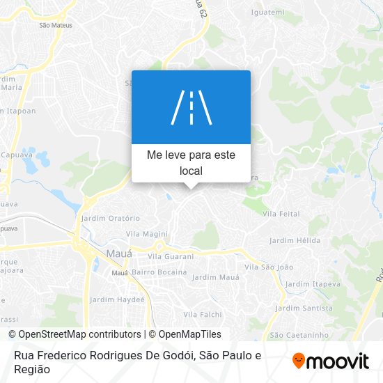 Rua Frederico Rodrigues De Godói mapa