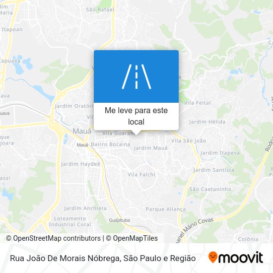 Rua João De Morais Nóbrega mapa