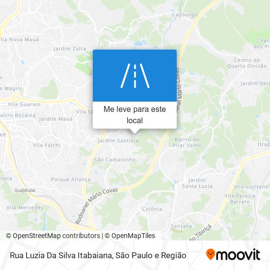 Rua Luzia Da Silva Itabaiana mapa